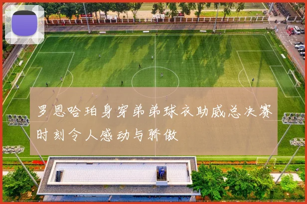 罗恩哈珀身穿弟弟球衣助威总决赛时刻令人感动与骄傲